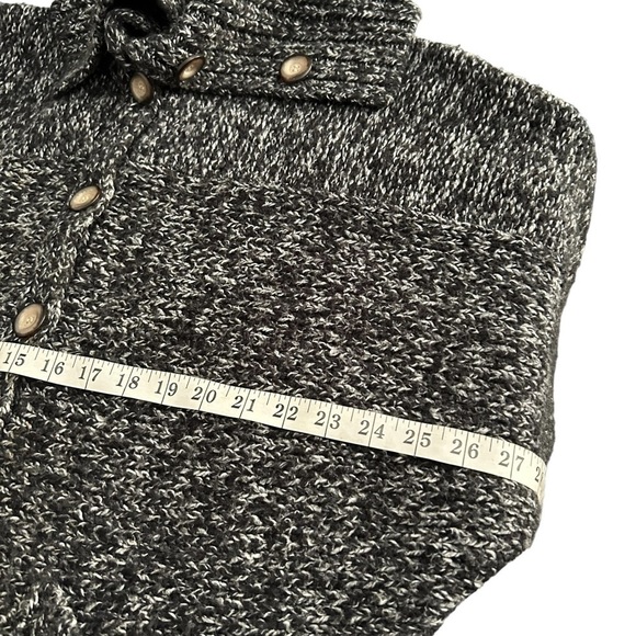 Dolce Cabo Wool Blend Button Front Loose Fit Sweater Sz Large - Picture 5 of 10